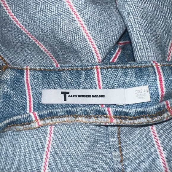 Set! Alexander wang matching denim set - Picture 5 of 10